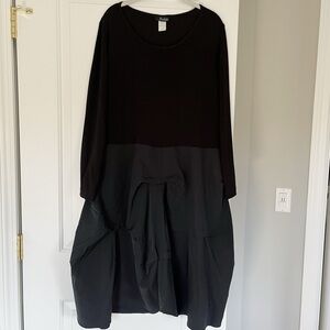 Moonlight by Y&S Fashion Long Sleeve Dress with Balloon Skirt